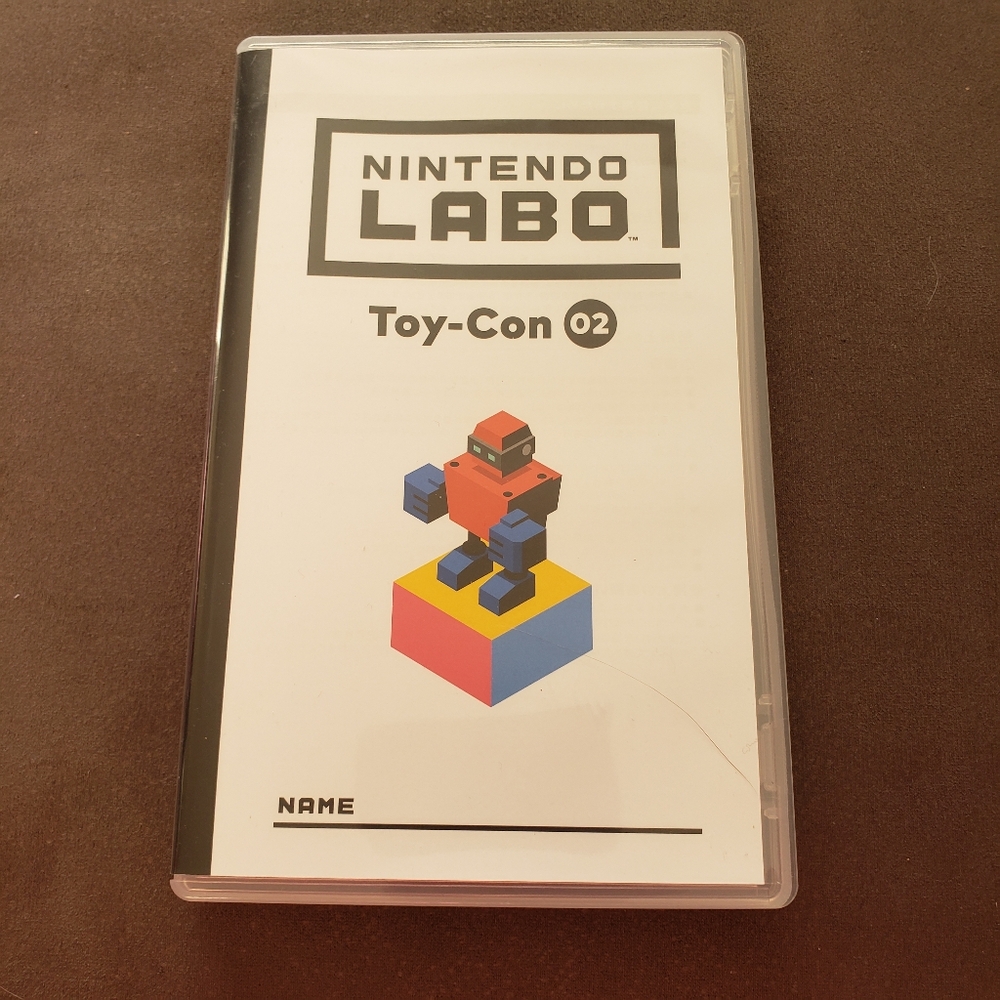 Nintendo Labo Toy-Con 02 Robot Game Card In Box - Picture 2 of 4